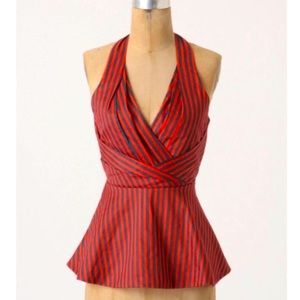 Anthropologie x Odille Melosa Fit & Flare Halter